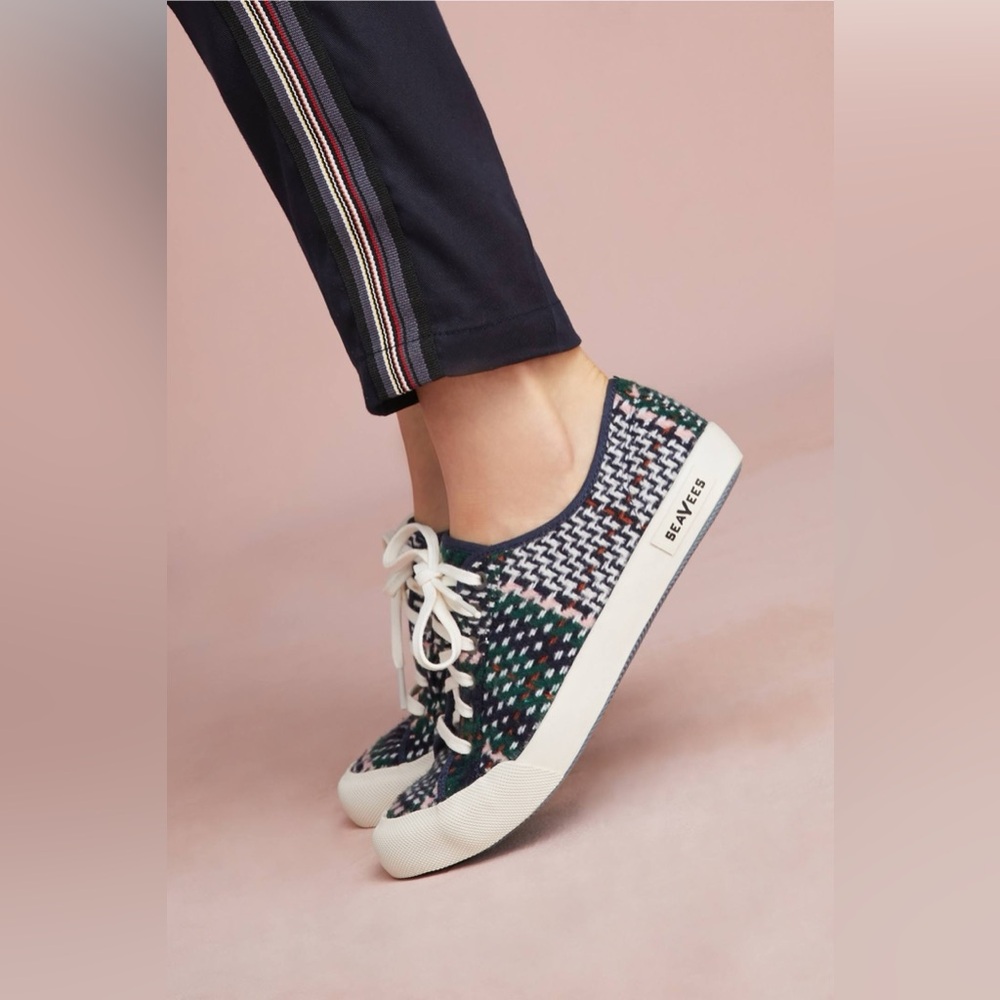 SeaVees Monterey Sneaker Wintertide Woven Sneaker 7.5